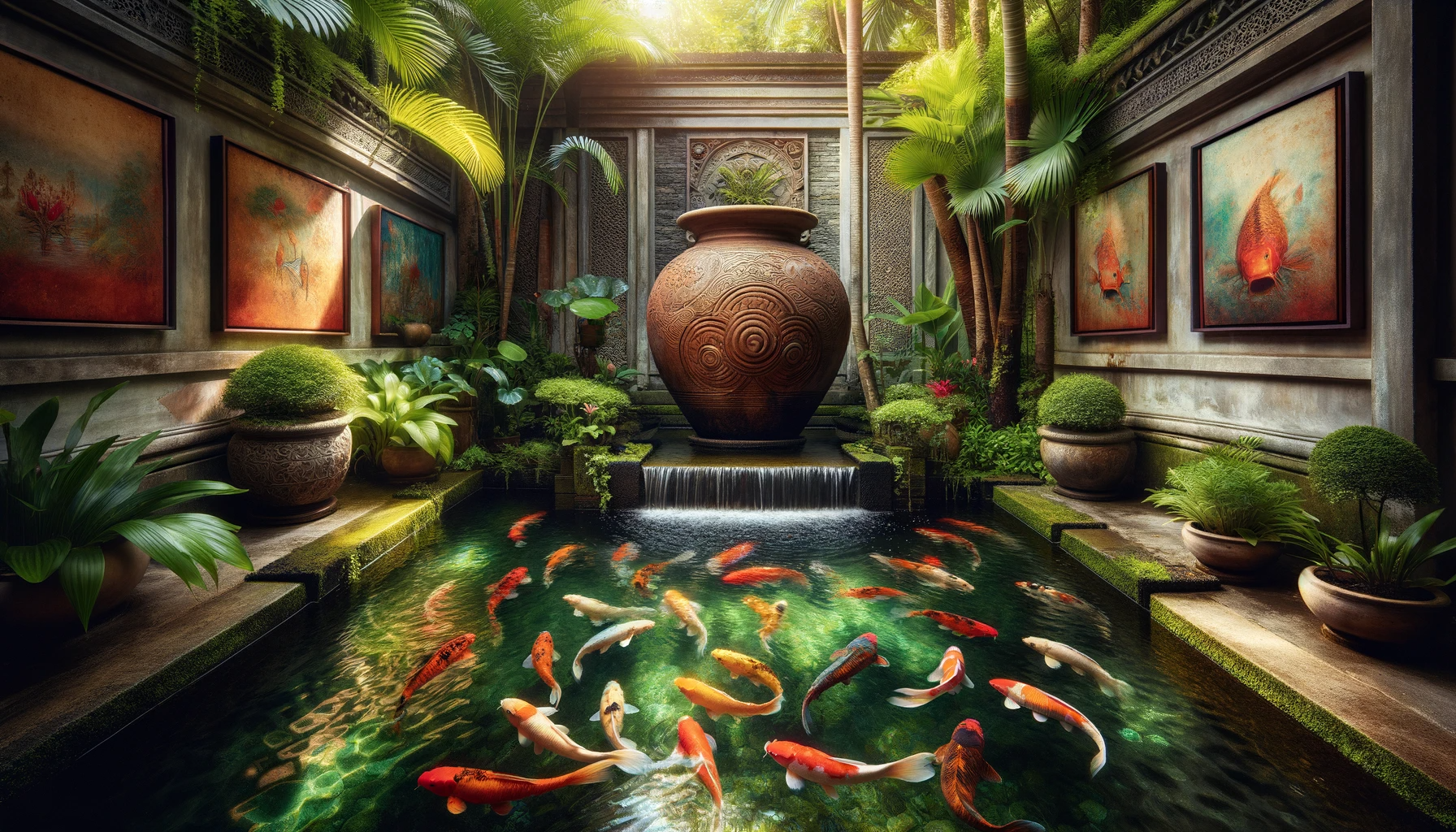 Jasa Pembuatan Kolam Ikan Minimalis
